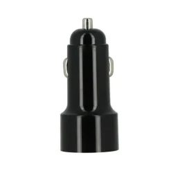 Sale Chargeur allume cigare 2 ports USB 12W Noir Câble, Chargeur Smartphone