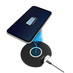 Chargeur à induction 10W Noir Câble, Chargeur Smartphone