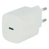 Hot Chargeur secteur USB-C 33W Blanc Câble, Chargeur Smartphone