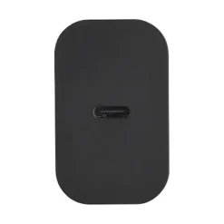 Outlet Chargeur secteur USB-C 25W + Câble USB-C / USB-C Noir Câble, Chargeur Smartphone