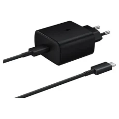 New Chargeur secteur USB-C 45W + Câble 1M Noir Câble, Chargeur Smartphone