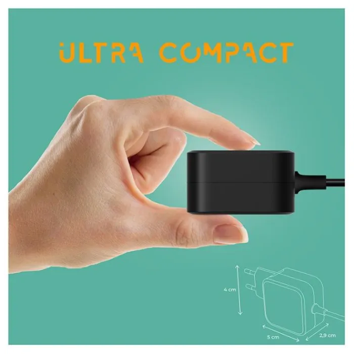 Chargeur universel PC USB-C 70W + 6 EMBOUTS Chargeur Pc Portable