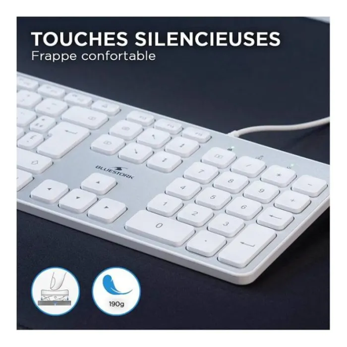 Outlet Clavier filaire pour Mac Clavier Pc