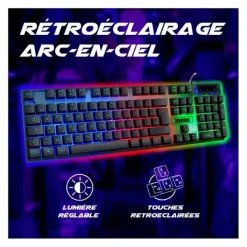 Best Clavier gamer SHONEN K01 membrane Clavier Gaming|Clavier Pc