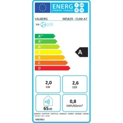 Climatiseur mobile CLIM-A7 pour pièce de 15m2 Climatiseur