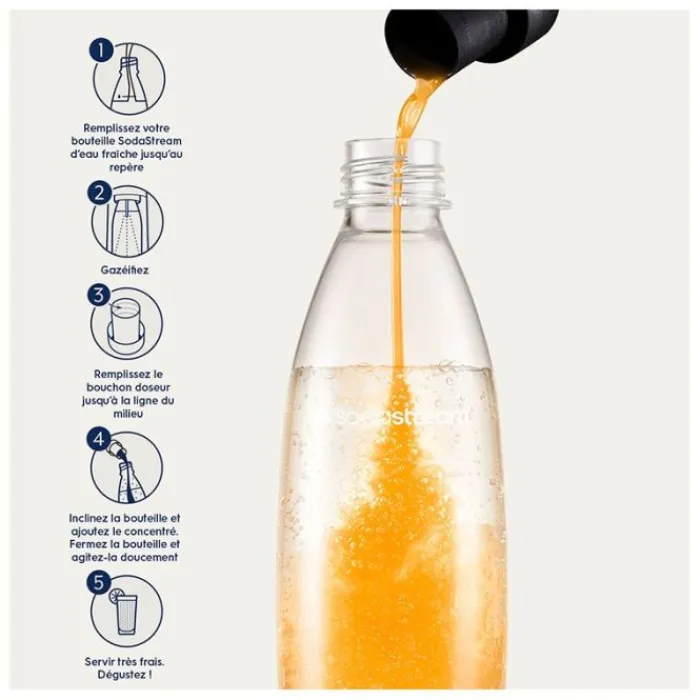 Concentré AGRUME 440ML Concentré Soda, Bouteille