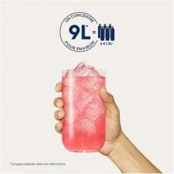 New Concentré GRENADINE SANS SUCRE 440ML Concentré Soda, Bouteille