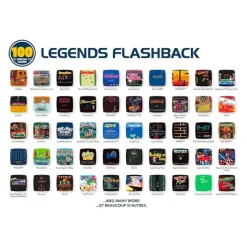 Clearance Console de jeu rétro LEGENDS FLASHBACK - 100 jeux inclus Borne De Jeux, Jeux