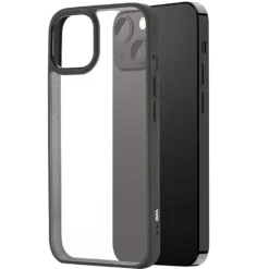 Best Coque APPLE iPhone 13 Contour Noir Coque, Verre Trempé, Étui