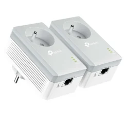 Hot CPL DUO TP-Link AV600 Mbps avec prise intégrée - TL-PA4015PKIT Prise Cpl