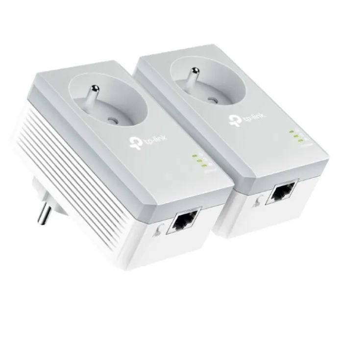 Hot CPL DUO TP-Link AV600 Mbps avec prise intégrée - TL-PA4015PKIT Prise Cpl