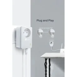 Hot CPL DUO TP-Link AV600 Mbps avec prise intégrée - TL-PA4015PKIT Prise Cpl
