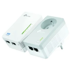 Best CPL Wifi DUO TP-Link AV600 Mbps avec prise intégrée+ WIFI N300 - TL-WPA4225 KIT Prise Cpl