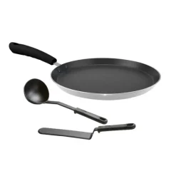 Best Crêpière 26cm + ustensiles Poêle