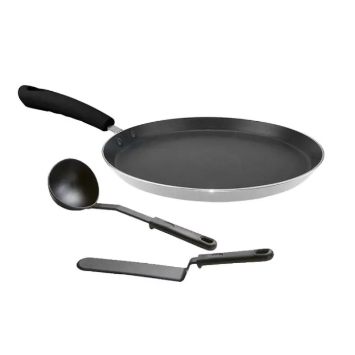 Best Crêpière 26cm + ustensiles Poêle