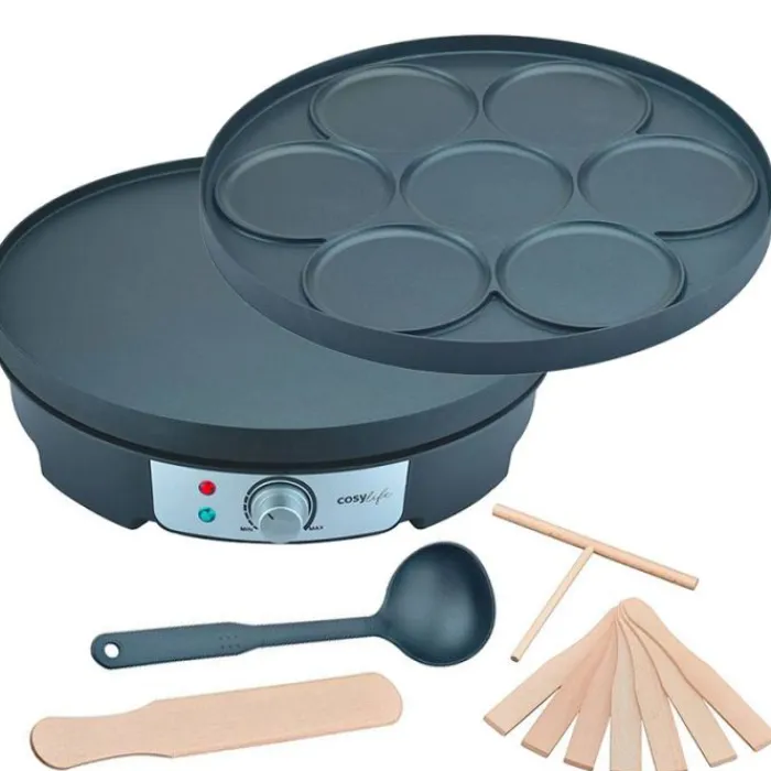 Hot Crêpière 2 en 1 CL-CR21RP Crêpière