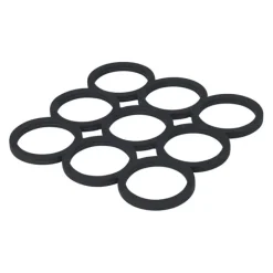 Clearance Dessous de plat silicone formes géométriques Vaisselle, Linge De Table