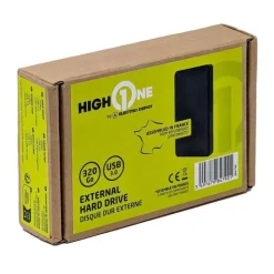 Sale Disque Dur 320Go USB 3.0 Reconditionné Grade A+ Disque Dur Externe, Ssd