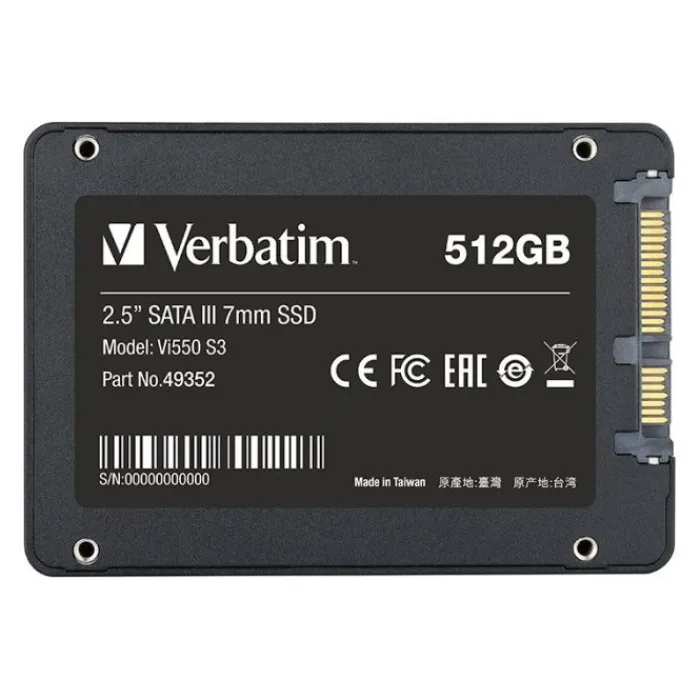 Disque dur SSD interne Sata 512Go Vi550 S3 Disque Dur Interne, Ssd