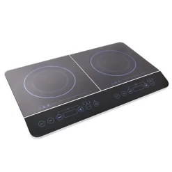 Hot Domino induction VAL-IND2F 2 feux (V2) Plaque D'Appoint, Domino