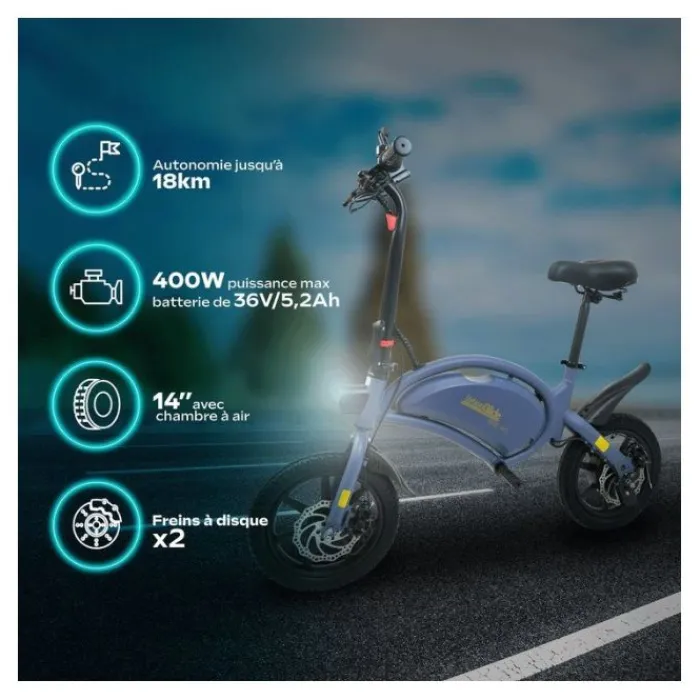 Clearance Draisienne BIKE 140 Bleue Draisienne