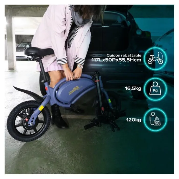 Clearance Draisienne BIKE 140 Bleue Draisienne