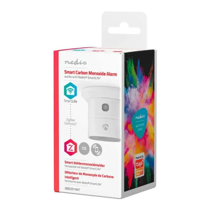 Hot Détecteur monoxyde de carbone connecté Zigbee 3.0 Détecteur