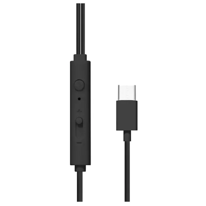 New Ecouteurs filaires USB C Noirs Écouteurs Filaires