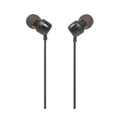 New Ecouteurs T110 Noirs Écouteurs Filaires
