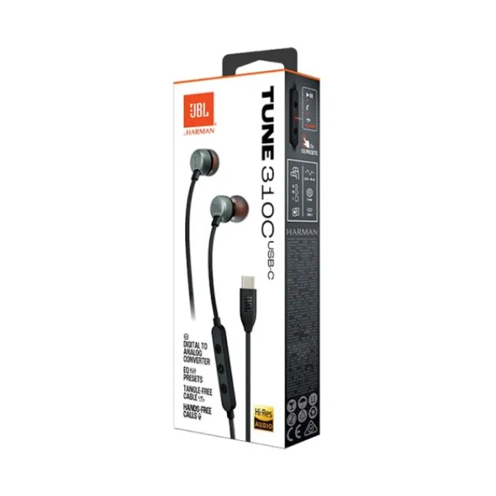 Online Ecouteurs Tune 310 C noir USB C Écouteurs Filaires