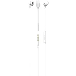 Sale Ecouteurs SALTO USB C Blancs Écouteurs Filaires