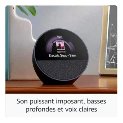 Clearance Enceinte ECHO SPOT Blanche Assistants Vocaux