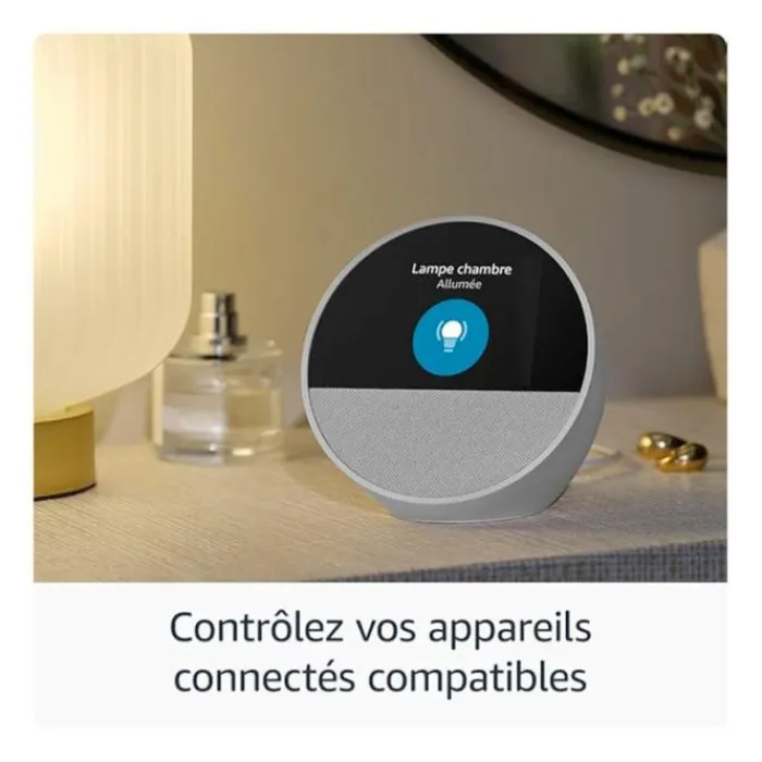 Clearance Enceinte ECHO SPOT Blanche Assistants Vocaux