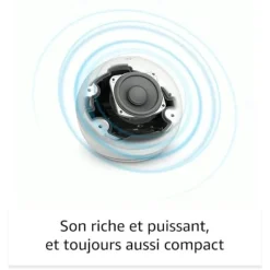 Sale Enceinte connectée ECHO DOT 5ème génération noire Assistants Vocaux