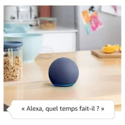 Sale Enceinte connectée ECHO DOT 5ème génération noire Assistants Vocaux