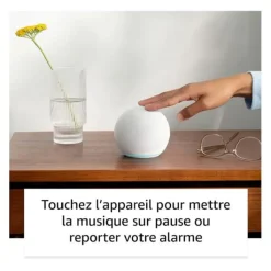 Sale Enceinte connectée ECHO DOT 5ème génération noire Assistants Vocaux
