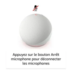Sale Enceinte connectée ECHO DOT 5ème génération noire Assistants Vocaux