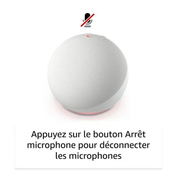 Sale Enceinte connectée ECHO DOT 5ème génération noire Assistants Vocaux
