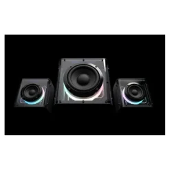 Enceinte 2.1 SERPENTIS RBG Enceinte Pc, Webcam