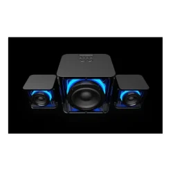 Enceinte 2.1 SERPENTIS RBG Enceinte Pc, Webcam
