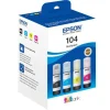 Best 104 MultiPack 4 couleurs (Cyan, Magenta, Jaune, Noir) Cartouche Imprimante Pour Epson