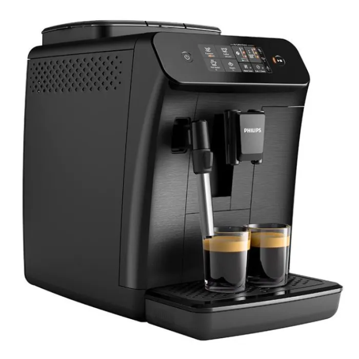 Best Expresso broyeur EP0820/00 Machine à café à grain noir + mousseur à lait Machine À Café À Grain