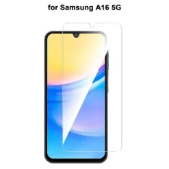New Film de protection SAMSUNG Galaxy A16 Coque, Verre Trempé, Étui