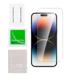 Film d protection APPLE iPhone 15 Pro Coque, Verre Trempé, Étui