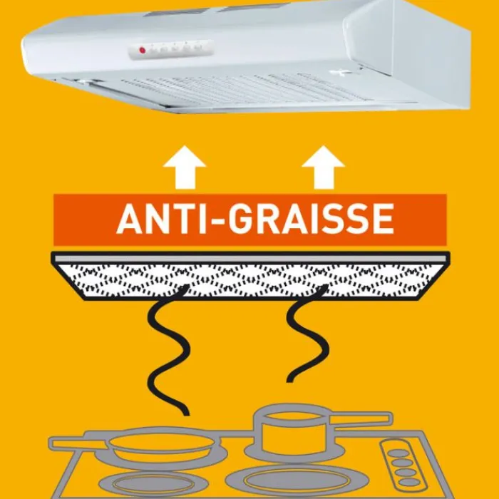 Best Filtre anti-graisse 114 x 47 cm Filtre Hotte