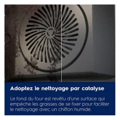 Hot Four à chaleur tournante EOF3C40TH Four Pyrolyse|Four Encastrable