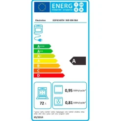 Hot Four à chaleur tournante EOF3C40TH Four Pyrolyse|Four Encastrable