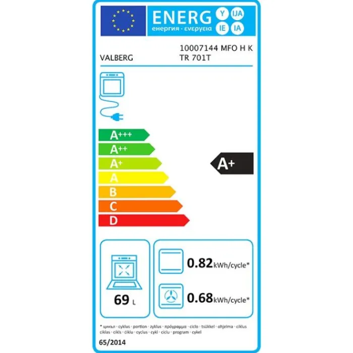 Clearance Four Hydrolyse MFO 69 H K TR 701 Four Pyrolyse|Four Encastrable