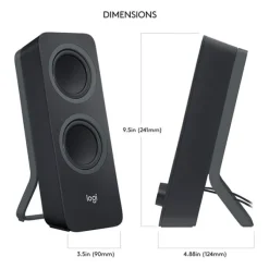 New Haut-parleurs Z207 Bluetooth pour ordinateur Enceinte Pc, Webcam