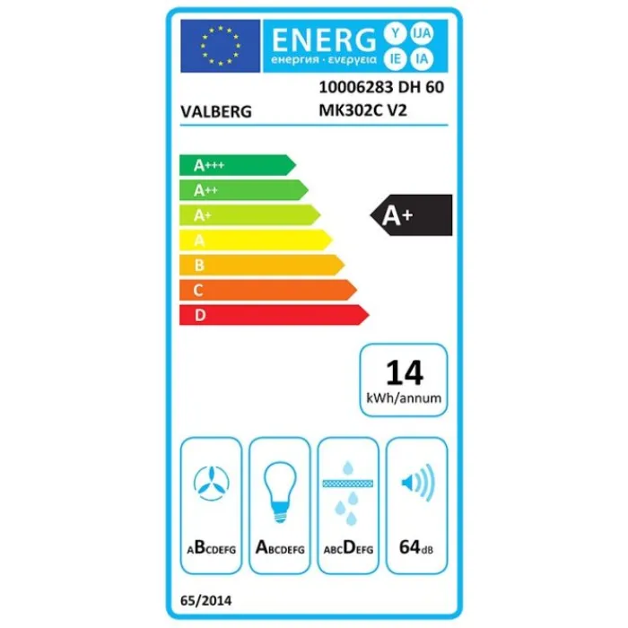 Clearance Hotte décorative DH 60 MK302C V2 Hotte Décorative